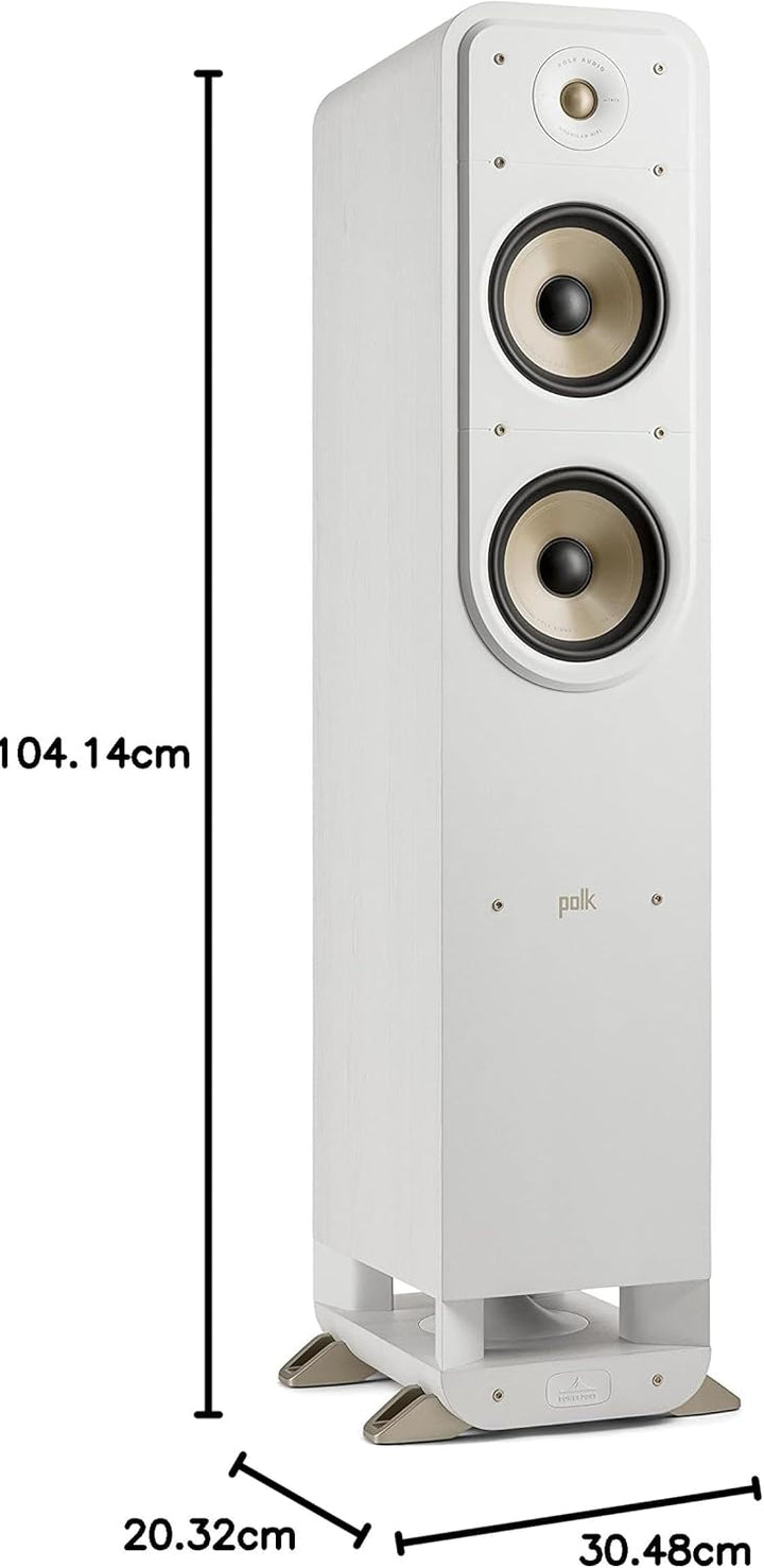 Polk Audio Signature Elite ES55 hochauflösender HiFi Standlautsprecher fürs Heimkino, Hi-Res zertifi