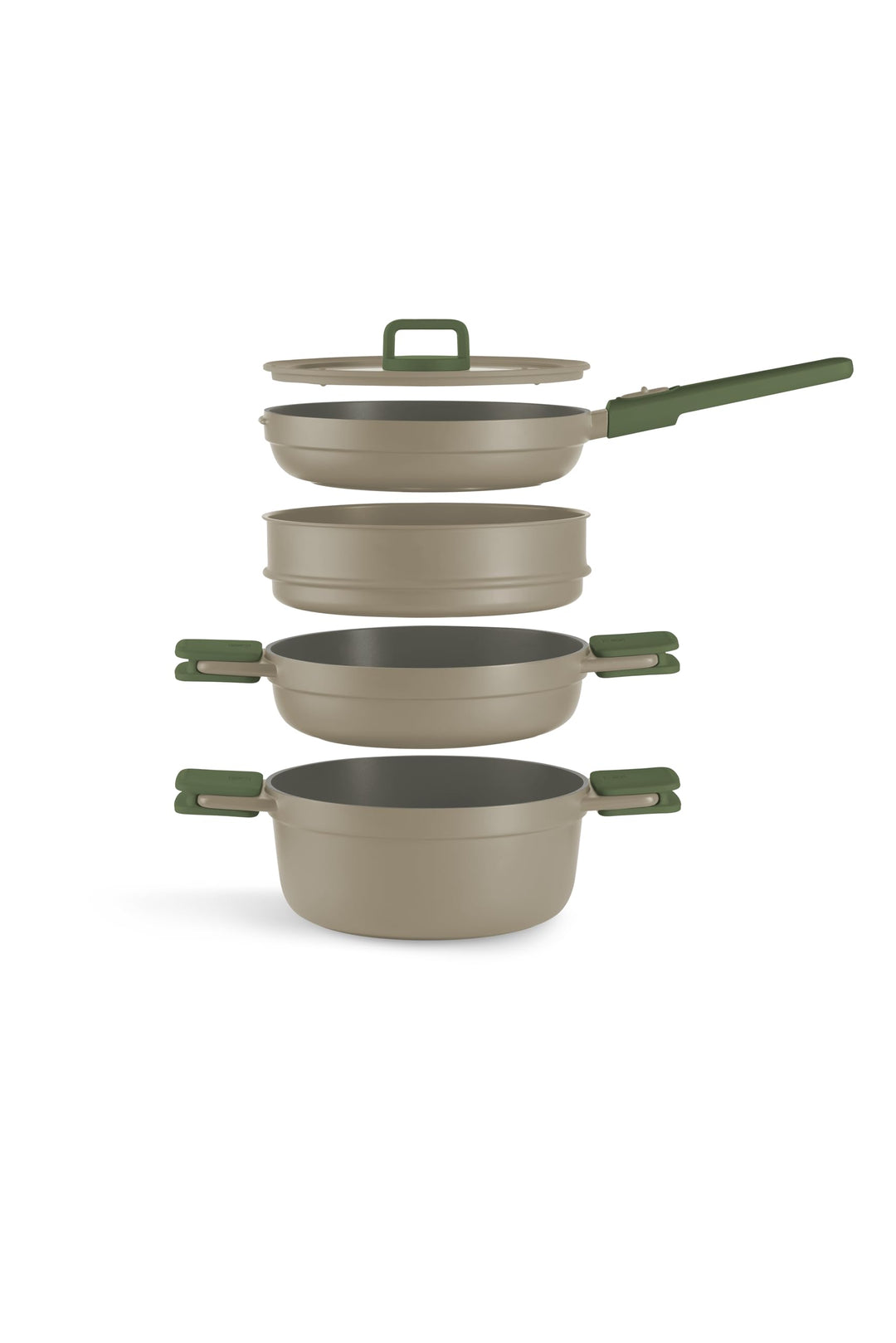 BRA Compac Pro Ceramic | Kochgeschirrset, Aluminiumguss