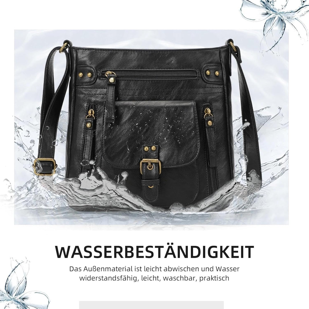 KL928 Tasche Damen Umhängetasche kleine Handtaschen Schultertasche Damentasche Damenhandtasche mitte