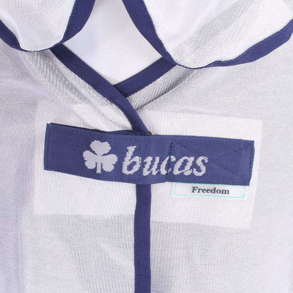 Bucas Freedom Fliegendecke Full Neck silvergrey 165cm, silvergrey 165cm