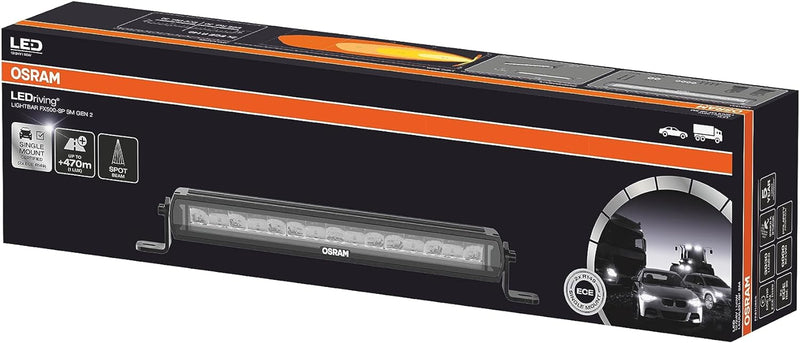 OSRAM LEDriving® Lightbar FX500-SP SM GEN 2, LED Zusatzscheinwerfer für Fernlicht, spot, 6000K, 3930