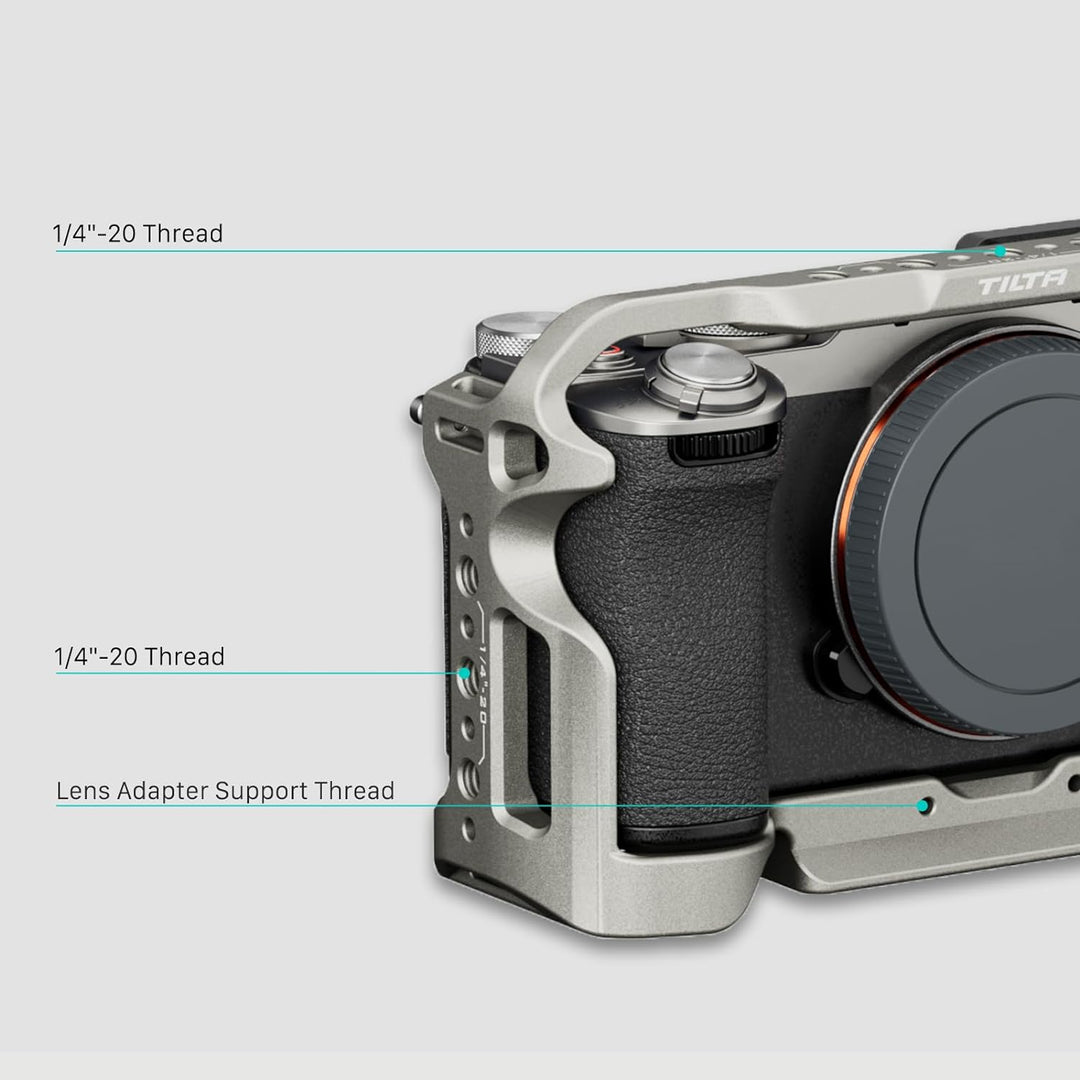 Tilta a7C II / a7C R Käfig, kompletter Kamerakäfig, kompatibel mit Sony a7C II/a7C R mit HDMI-Kabelk