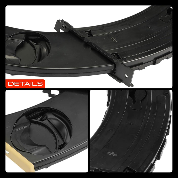 Frankberg Getränkehalter Cupholder Fahrerseitig Links für 3er E90 3er Cabriolet E93 3er Coupe E92 3e