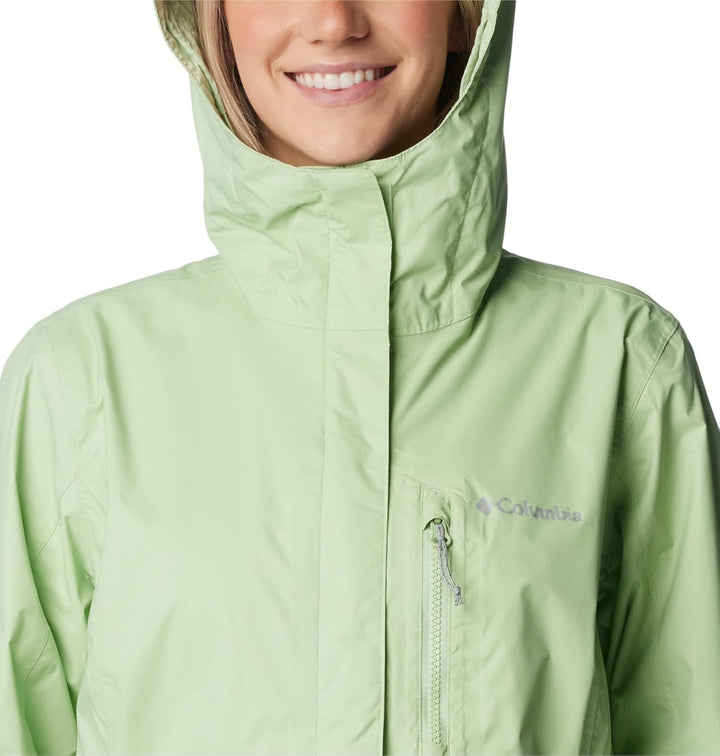 Columbia Damen Pouring Adventure 2 Jacket Wasserdicht Regenjacke (1er Pack) XS Sage Leaf, XS Sage Le