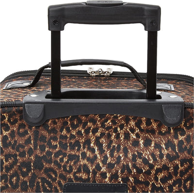 Rockland Fashion Softside Gepäck-Set, aufrecht stehend, Leopard, Einheitsgrösse, Fashion Softside Ge