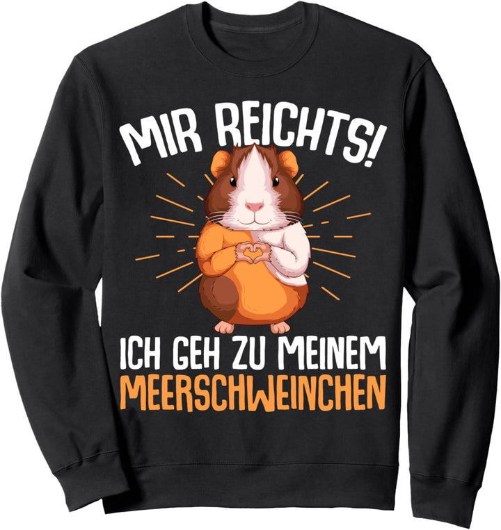 Meerschweinchen Meerschwein Kinder Mädchen Frauen Sweatshirt