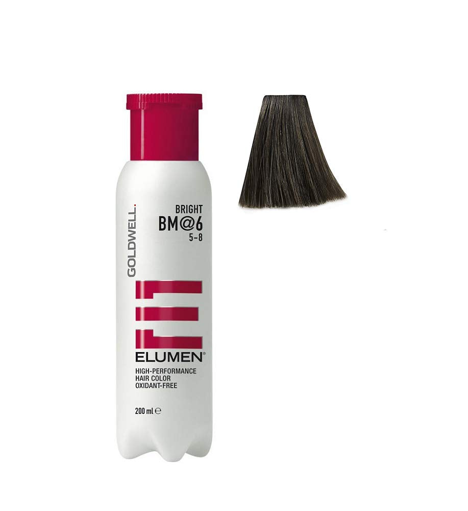 Goldwell Elumen Bright Haarfarbe 6 BM, 1er Pack, (1x 200 ml) BM@6 5-8 200 ml (1er Pack), BM@6 5-8 20
