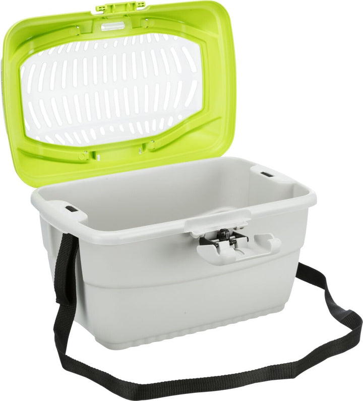 Trixie 39802 Mini-Capri Transportbox 40 x 22 x 30 cm hellgrün/grün, 1 Stück (1er Pack)
