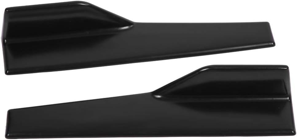 Auto-Seitenschweller, Auto-Universal-Mattschwarzer Seitenschweller Rocker Splitter Winglet Wings Can