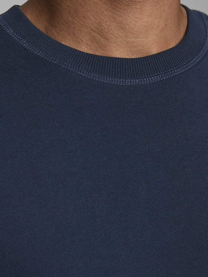 JACK & JONES Mens Basic Crew Neck S Blau(navy Blazernavy Blazer), S Blau(navy Blazernavy Blazer)