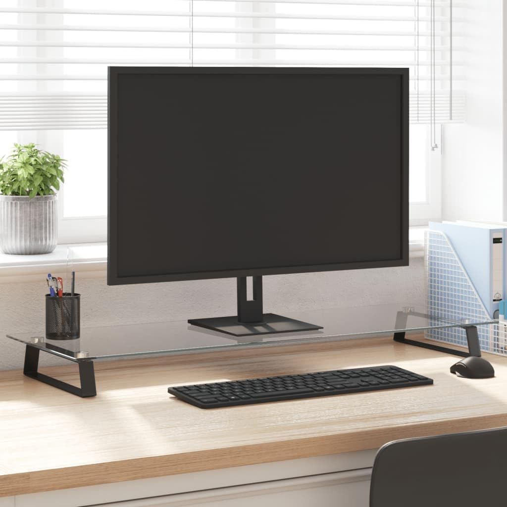 vidaXL Monitorständer, Monitorerhöhung mit Stauraum, Ständer Halterung für Monitor Laptop Drucker, S