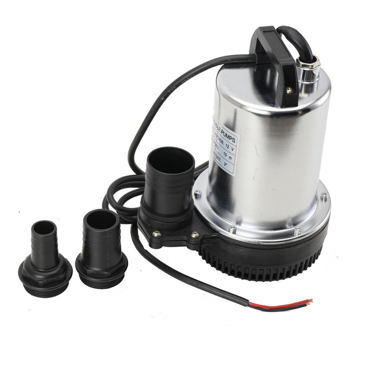 ECUTEE DC 12V Tauchpumpe Wasserpumpe Pumpe Schmutzwasser Tauchpumpe Pumpe Max 6000 L/h 160W Wasserpu