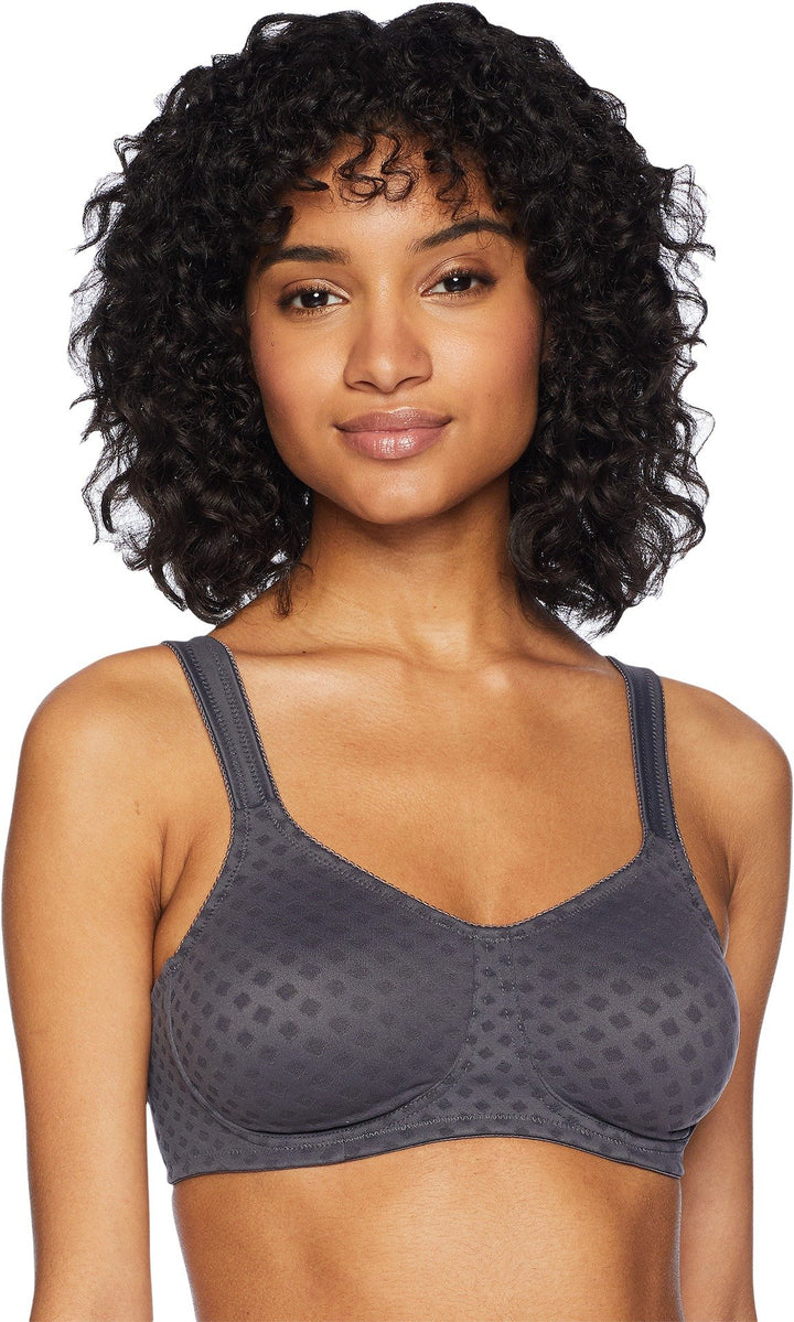 Anita Care Lisa 5726X Women's Non-Padded Non-Wired Mastectomy Full Cup Bra 75A Anthrazit Grey