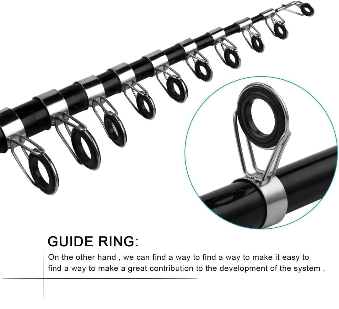 BNTTEAM Mini Spinnen Angelrute & Rolle Combos Teleskop tragbare Hand Harte 99% Kohlefaser Meer Angel