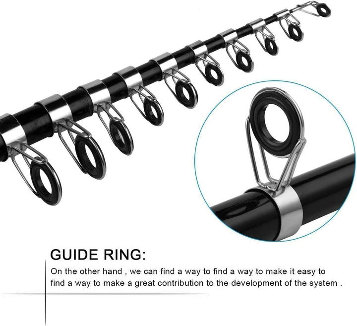 BNTTEAM Mini Spinnen Angelrute & Rolle Combos Teleskop tragbare Hand Harte 99% Kohlefaser Meer Angel