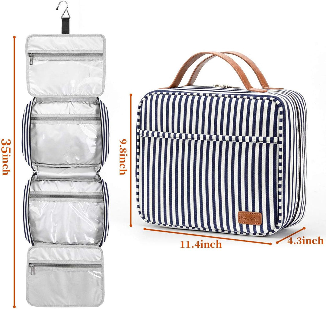 Kulturtasche zum Aufhängen grosse Reise Kulturbeutel (Blue), Blue