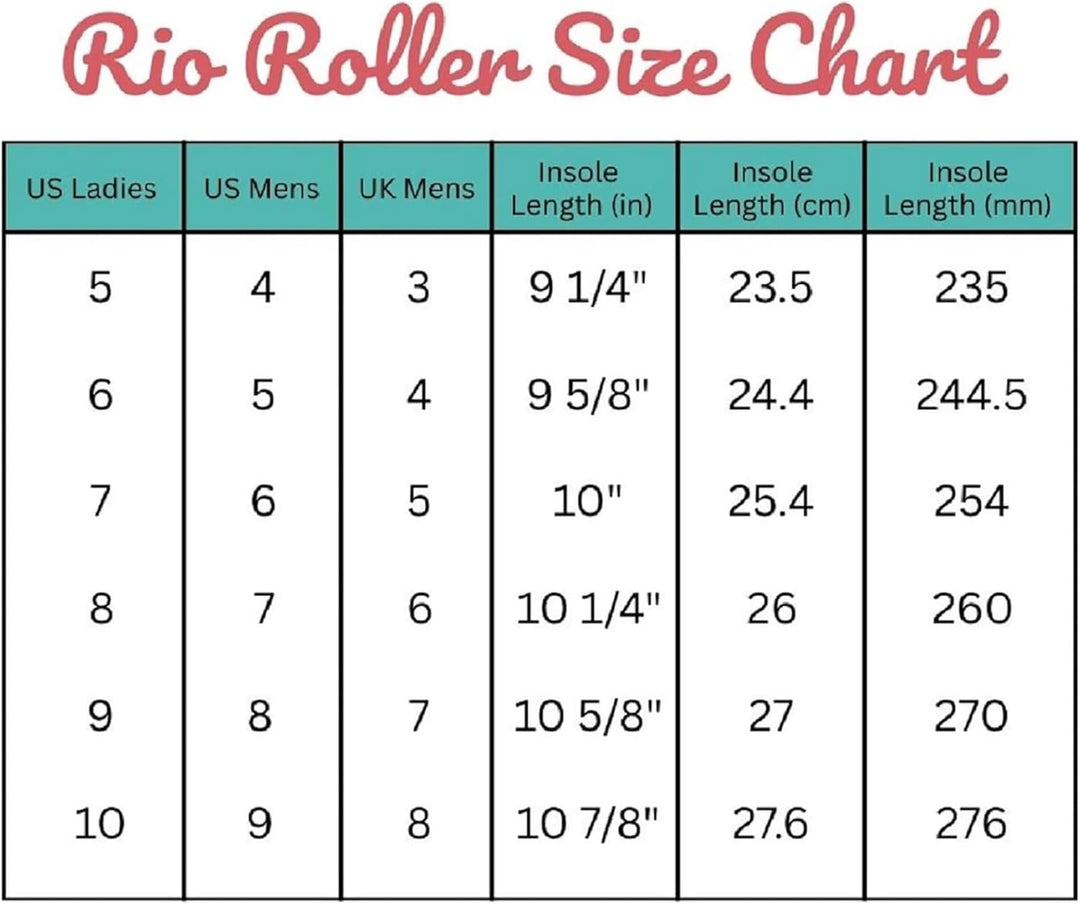 Rio Roller Rose Rollschuhe RIO360 Erwachsene Unisex Rosa (Rose Black) 38 Cream, 38 Cream