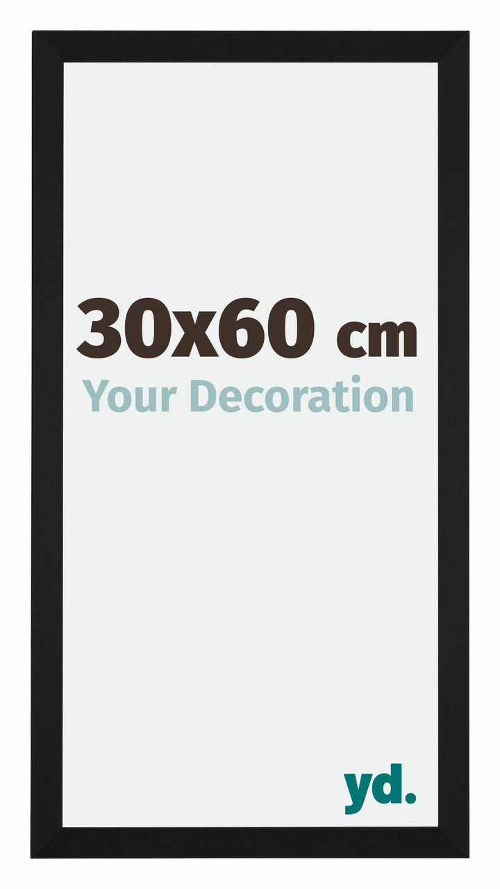 yd. Your Decoration - Bilderrahmen 30,00x60,00 cm - Bilderrahmen aus MDF mit Acrylglas - Antireflex