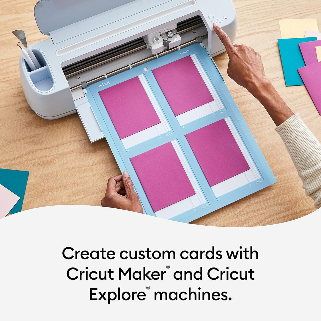Cricut Kartenmatte - 2x2 | Kompatibel mit allen Cricut Kartengrössen | Erstellen Sie individuelle Ka