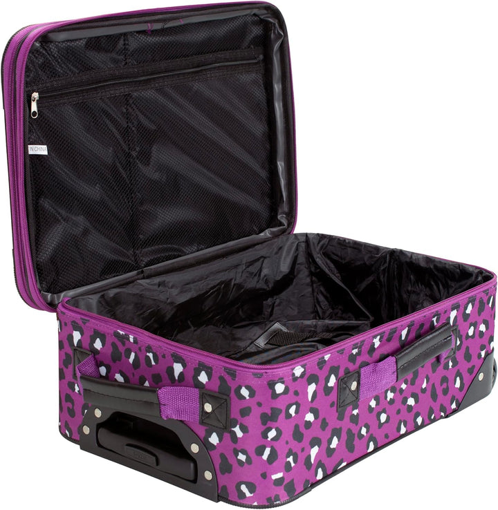 Rockland Bagage De Cabine Abs Extensible Melbourne 20 PO Koffer-Set, 38 Liter, Silber 51 in Silber,