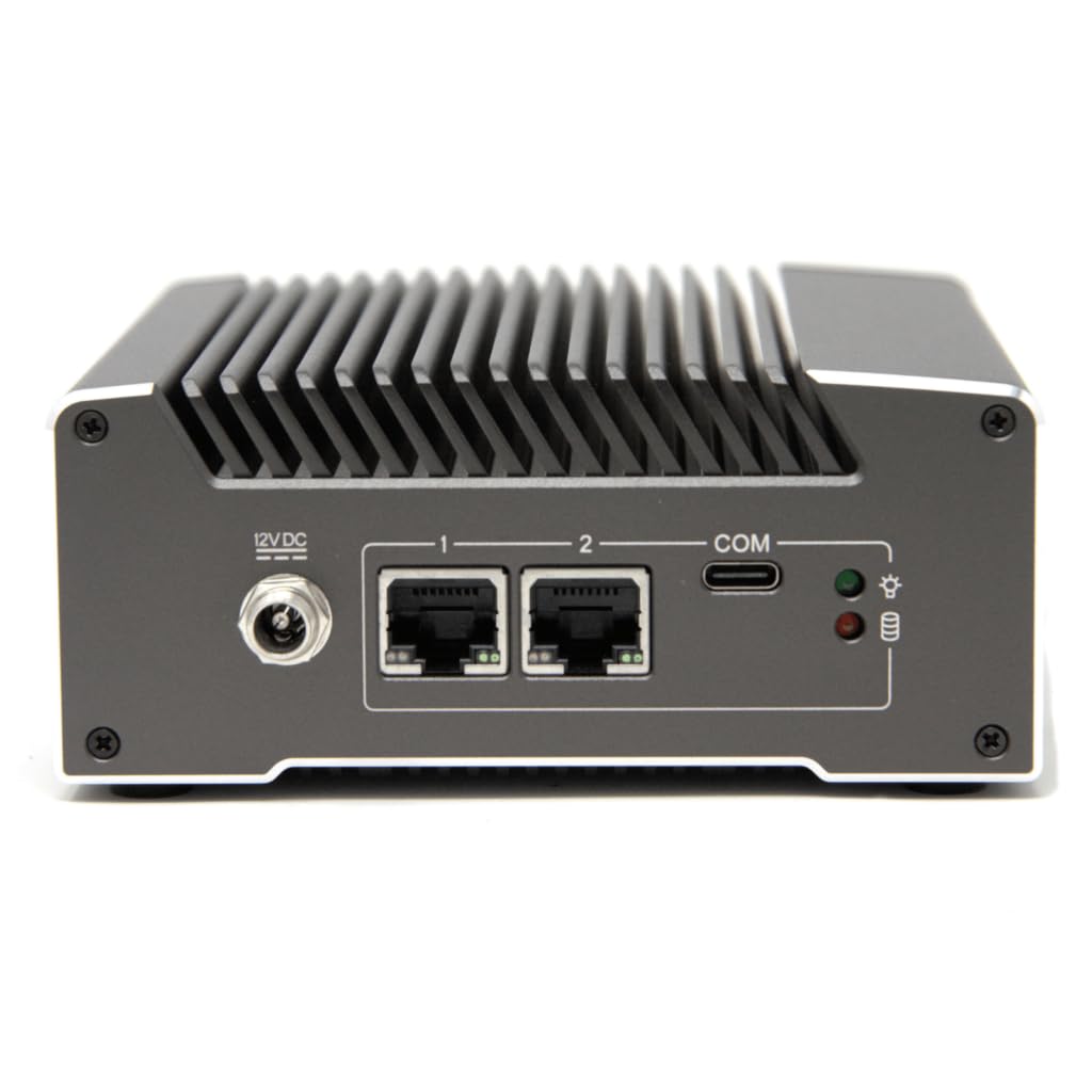 Protectli Vault V1211-2 Port, Micro Appliance/Mini PC - Intel N5105, 2X 2.5G NICs, 8GB LPDDR RAM on-