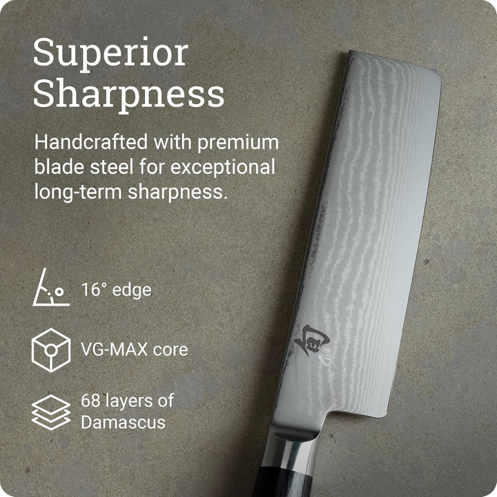 KAI DM-0728 Shun Nakiri 6,5 (16 cm), Rostfreier