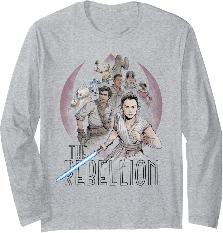 Star Wars The Rise of Skywalker The Rebellion Heroes Langarmshirt