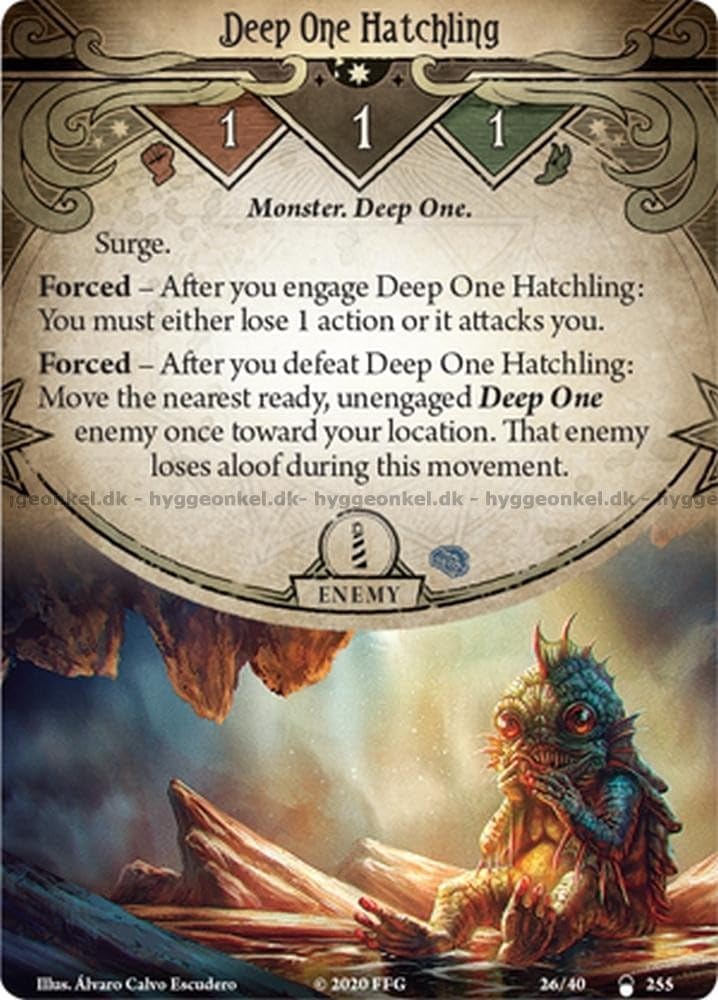 Fantasy Flight Games, Arkham Horror The Card Game: Mythos Pack - 6.4. A Light in The Fog, Card Game,