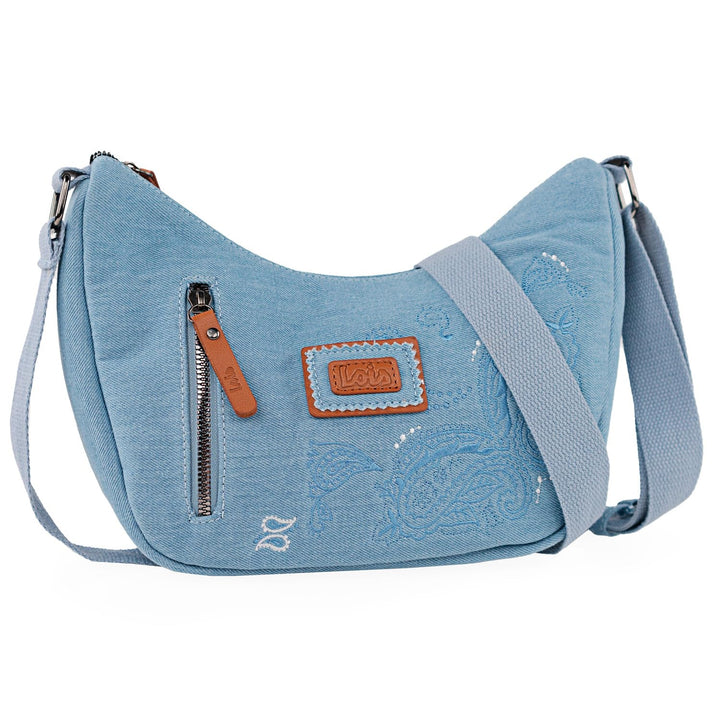 Handtasche Damen Umhängetasche Damen Klein &amp; Stilvoll Handtasche Damen Umhä M Azul, M Azul