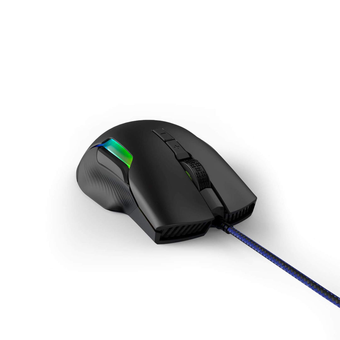 Hama Reaper 600 USB-Maus (optisch, 32000 DPI), Schwarz
