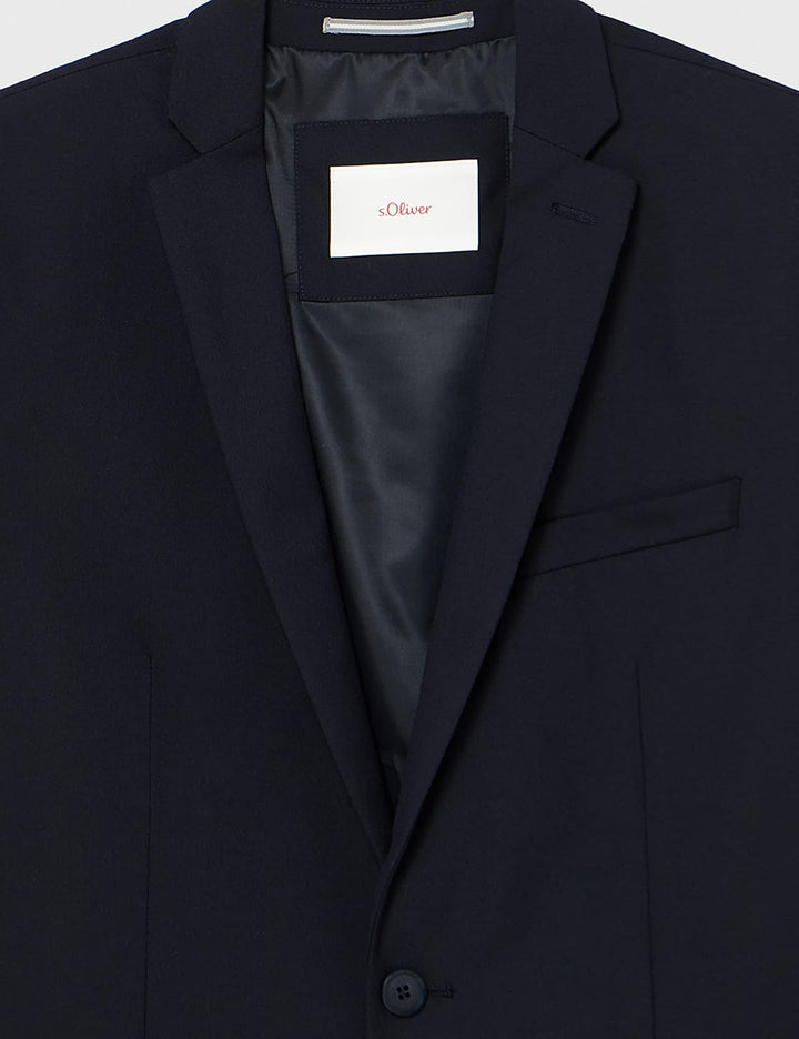 s.Oliver Herren Sakko 48 Blau 5955, 44