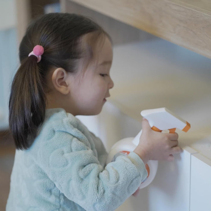 nunukids Kinder Putzset Fantastisches Kinderbesen Set mit Wischmop und Kehrset das ideal für Kinder