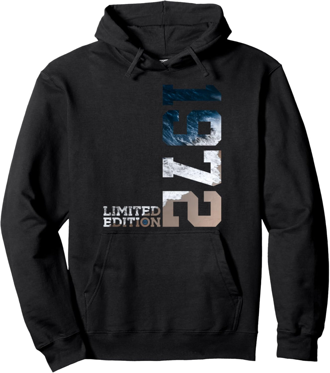 52 JAHRE 52. GEBURTSTAG LIMITED EDITION 1972 Pullover Hoodie