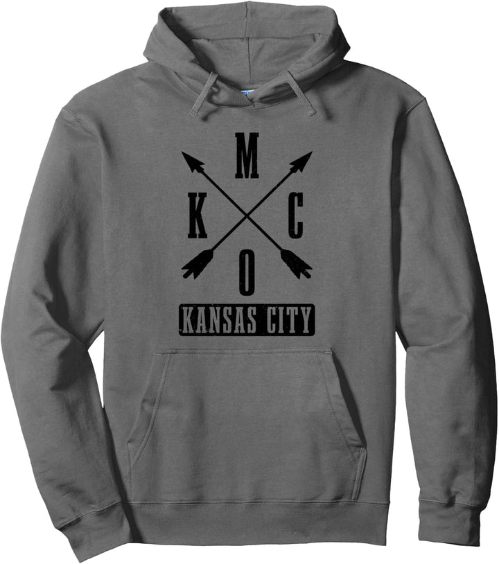 Kansas City Missouri Vintage USA Amerika Souvenir Pullover Hoodie