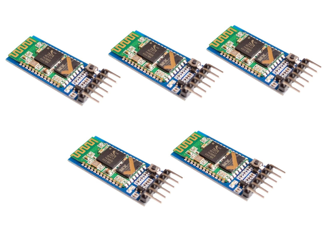 TECNOULAB 5 Stück HC-05 integriertes Bluetooth-Modul HC05 drahtloses serielles Port-Modul