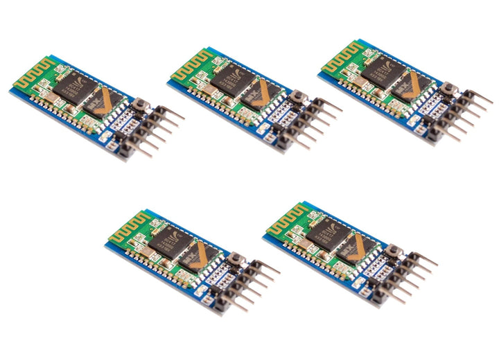 TECNOULAB 5 Stück HC-05 integriertes Bluetooth-Modul HC05 drahtloses serielles Port-Modul
