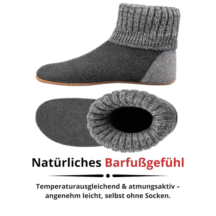GIESSWEIN Hüttenschuh Wildpoldsried 23 EU Anthrazit 019, 23 EU Anthrazit 019