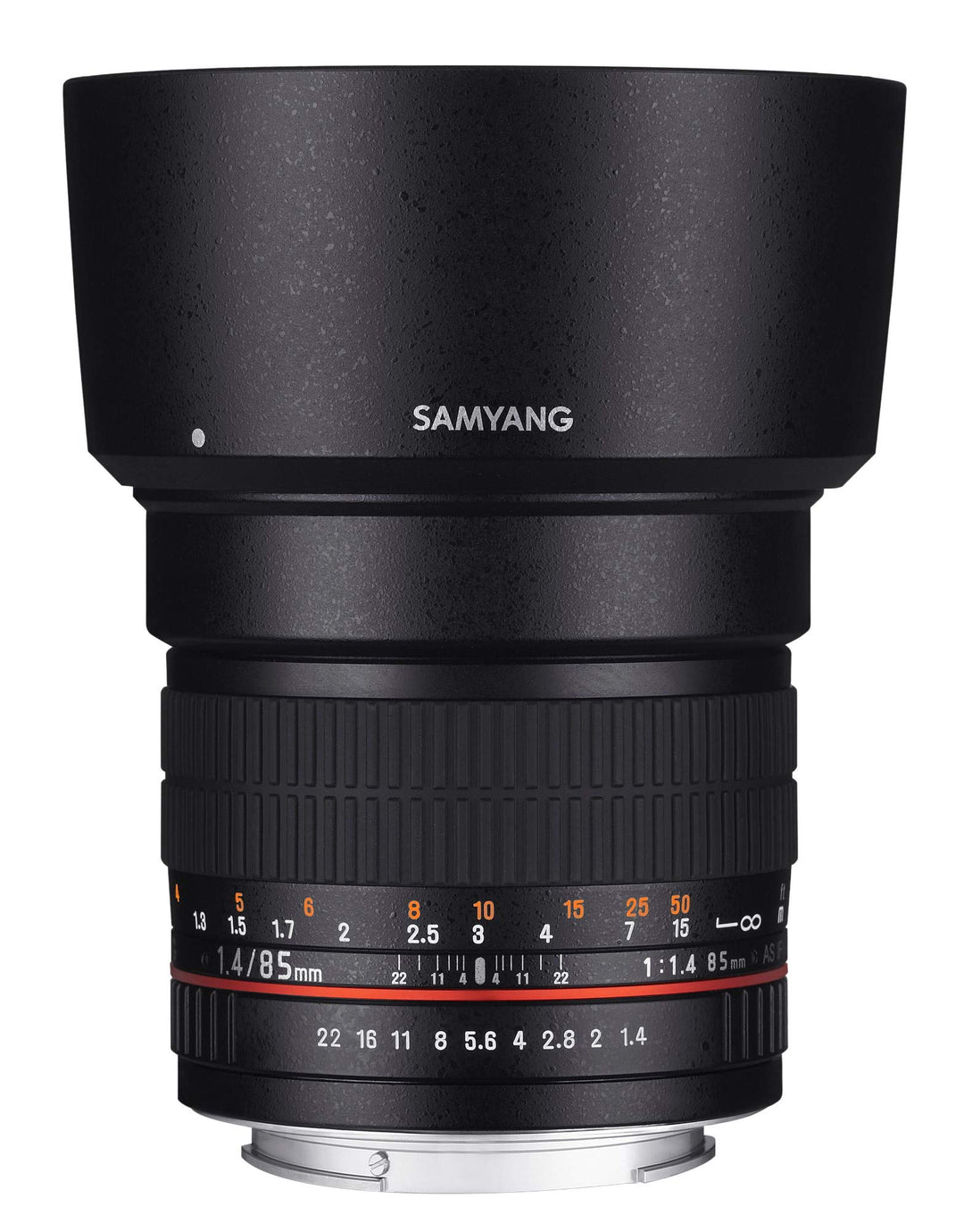 SAMYANG 881306 MF 85mm F1,4 AS IF UMC für Sony A – Vollformat Portrait Objektiv für Sony A-Mount, ge