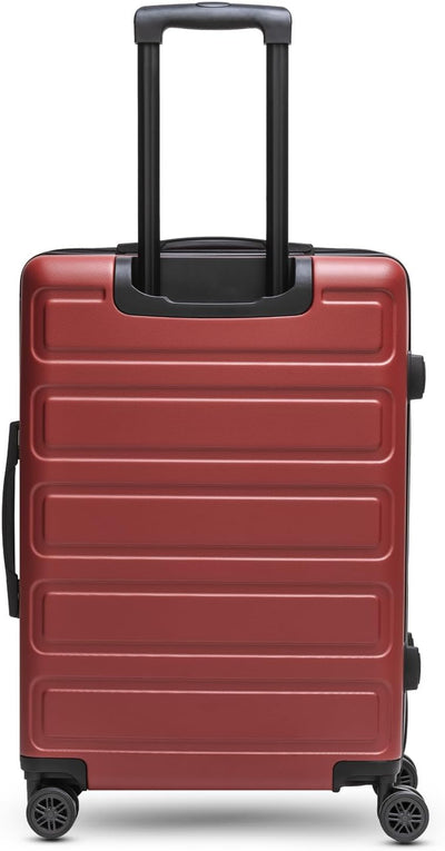 REDOLZ mittelgrosser Hartschalen Check-in Koffer | Trolley 44 x 24 x 65 cm aus hochwertigem ABS Mate