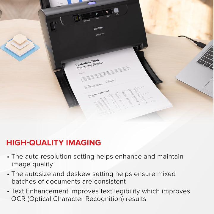 Canon ImageFORMULA DR-C240 Office Dokumentenscanner 0651C002