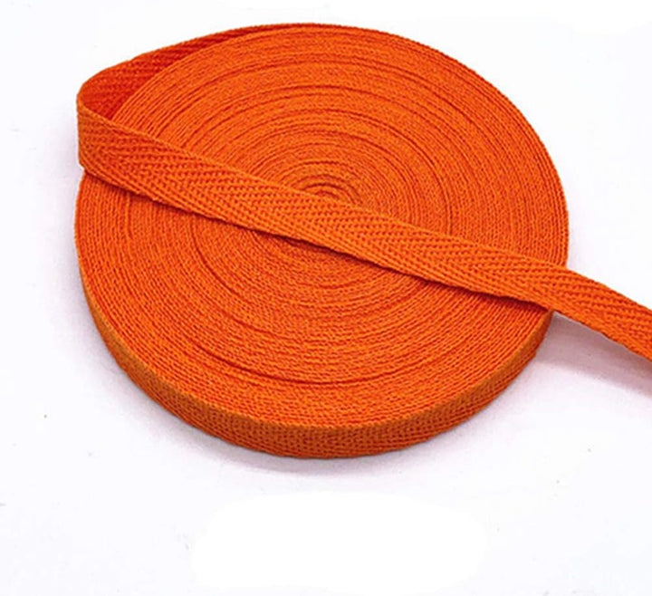 Baumwoll Gurtband 140m/28 Farben 10mm Nahtband Köperband Schrägband,28 Farben,Jede Farbe ist 5 Meter