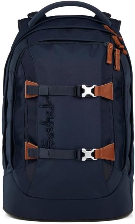 Satch Pack Nordic Black Skandi Edition Schulrucksack Set 3tlg. inkl. Schlamperbox und Sporttasche (N