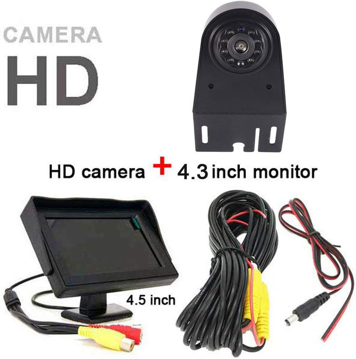 「Rückfahrkamera Transportster + 4.3 Zoll TFT LCD Bildschirm Auto Monitor」Bremsleuchte Auto Dach Rück