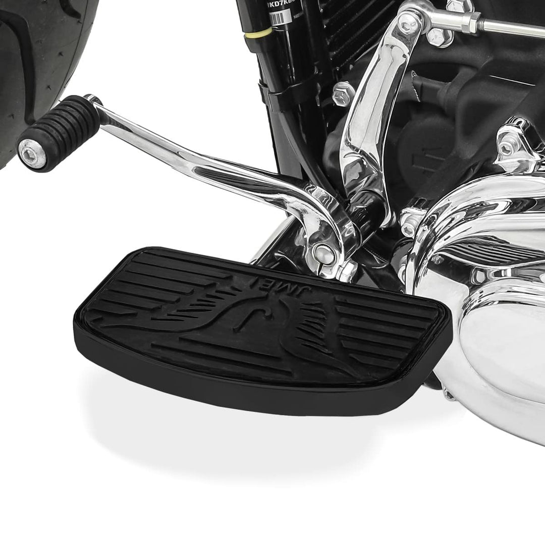 Trittbretter Beifahrer Kompatibel für Hyosung GV 125 / S Aquila FB3 schwarz