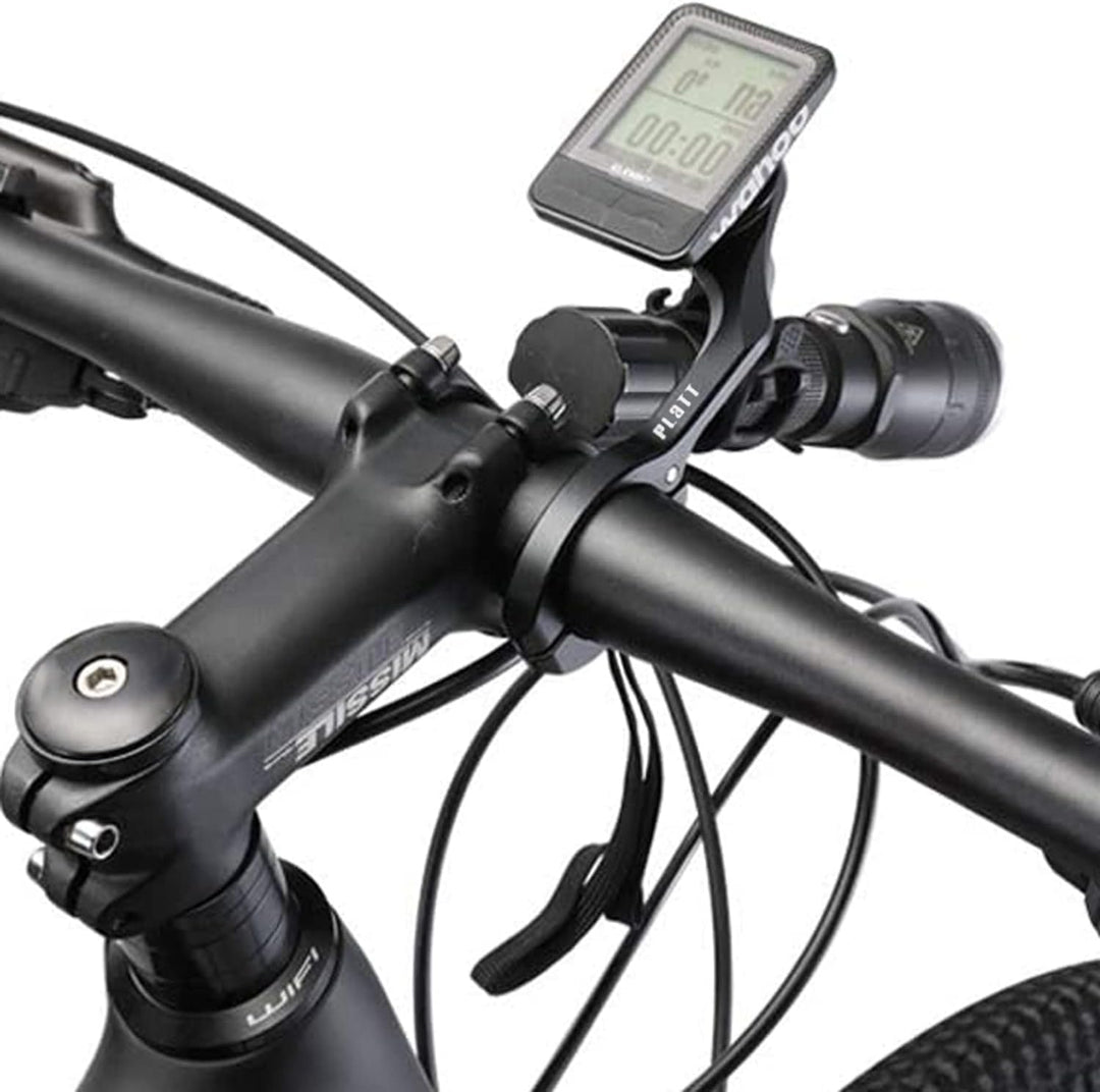 PLATTBK Fahrradcomputer Halterung für Garmin Edge,Fahrradcomputer Halter Lenkerhalterung für Wahoo V