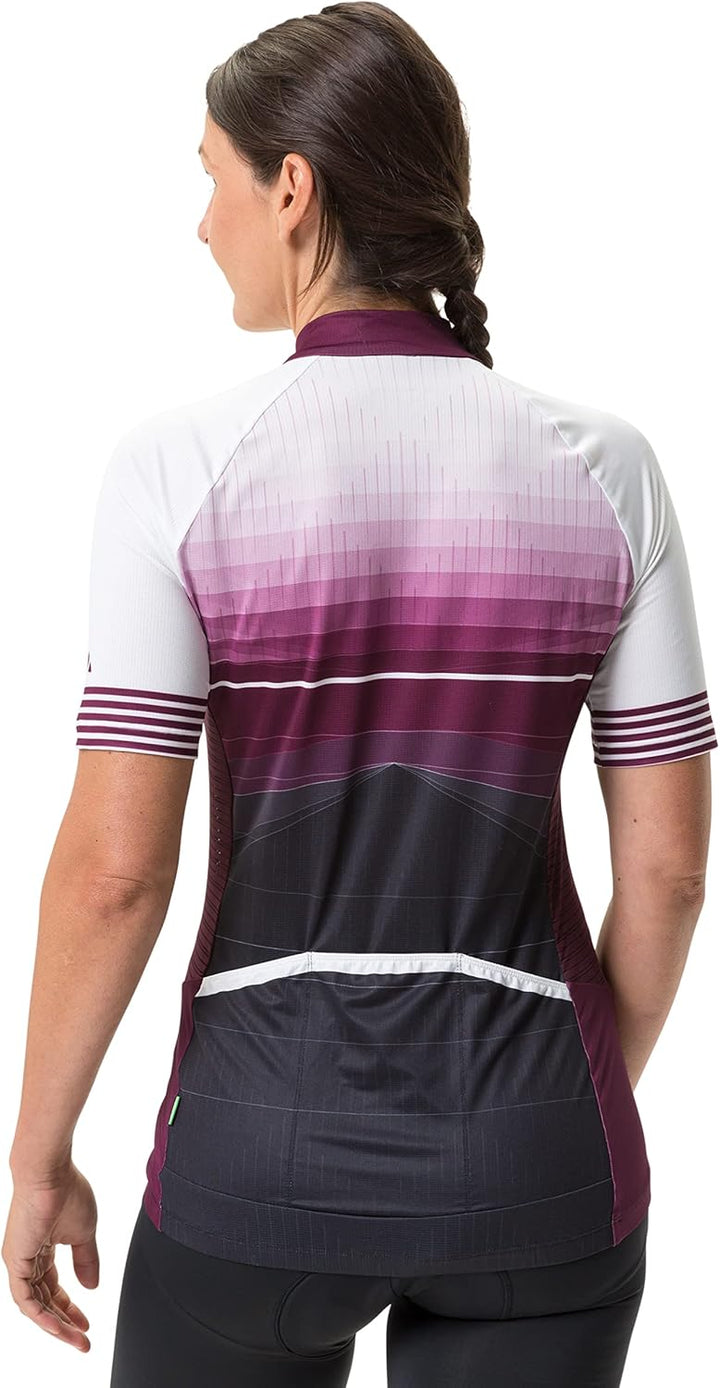 Vaude Damen Women's Posta Hz Tricot Trikot 42 Cassis, 42 Cassis