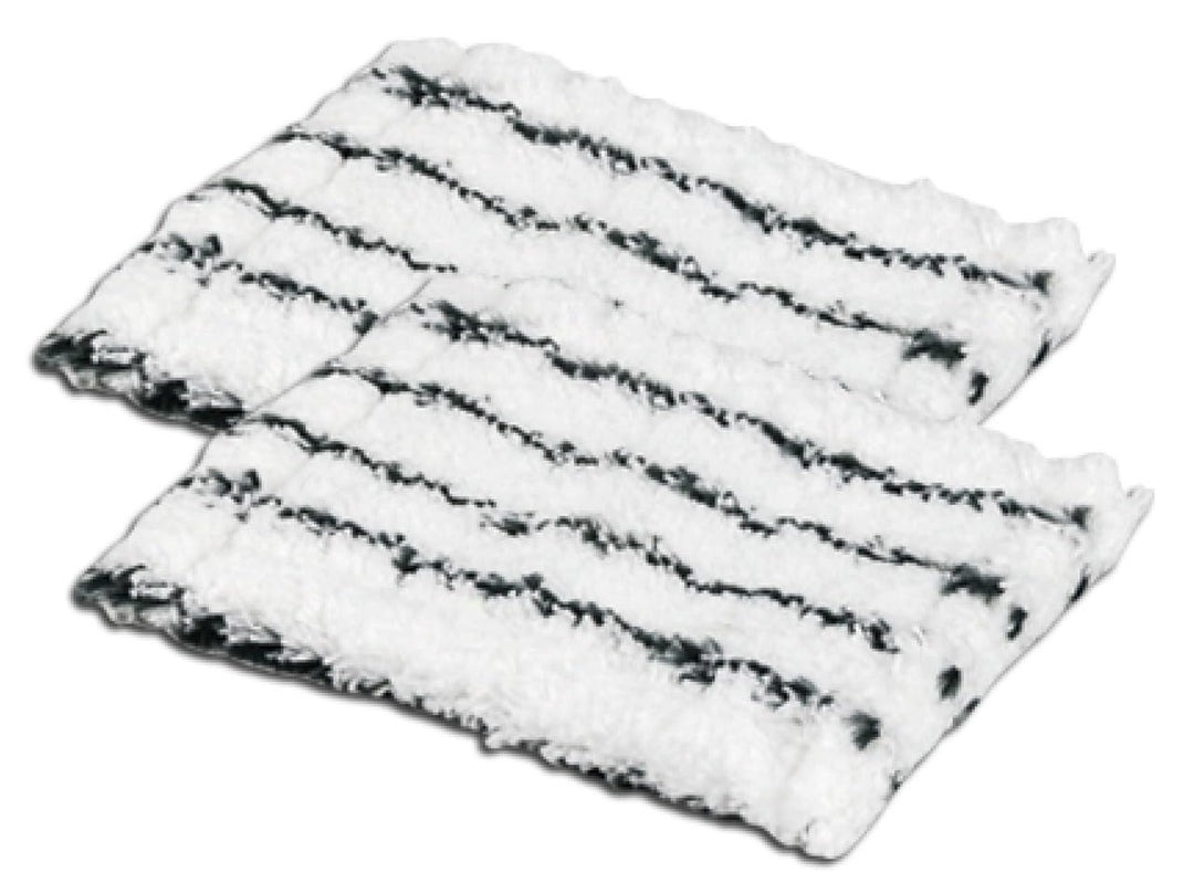 Maximex Microfaser-Ersatzbezug für Teleskop Bad- & Fliesen-Wischer Profi 2er Set, 12 x 16 cm, aus 10