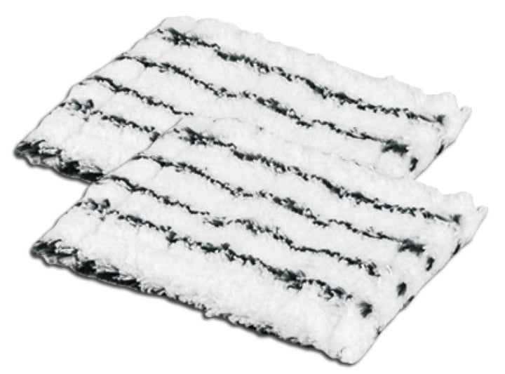 Maximex Microfaser-Ersatzbezug für Teleskop Bad- & Fliesen-Wischer Profi 2er Set, 12 x 16 cm, aus 10