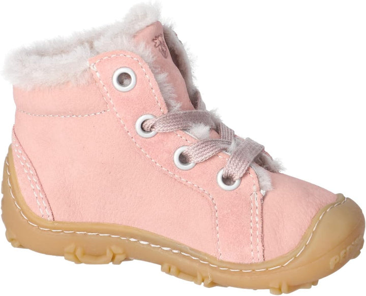 RICOSTA Mädchen und Jungen Lauflernschuhe ELIA, WMS:Weit,terracare,Barfuss-Schuh 24 EU Weit Rosa 310