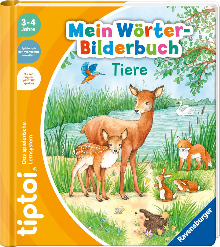 tiptoi® Mein Wörter-Bilderbuch - Tiere, Spiralbindung